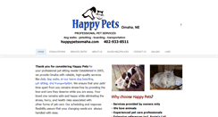 Desktop Screenshot of happypetsomaha.com